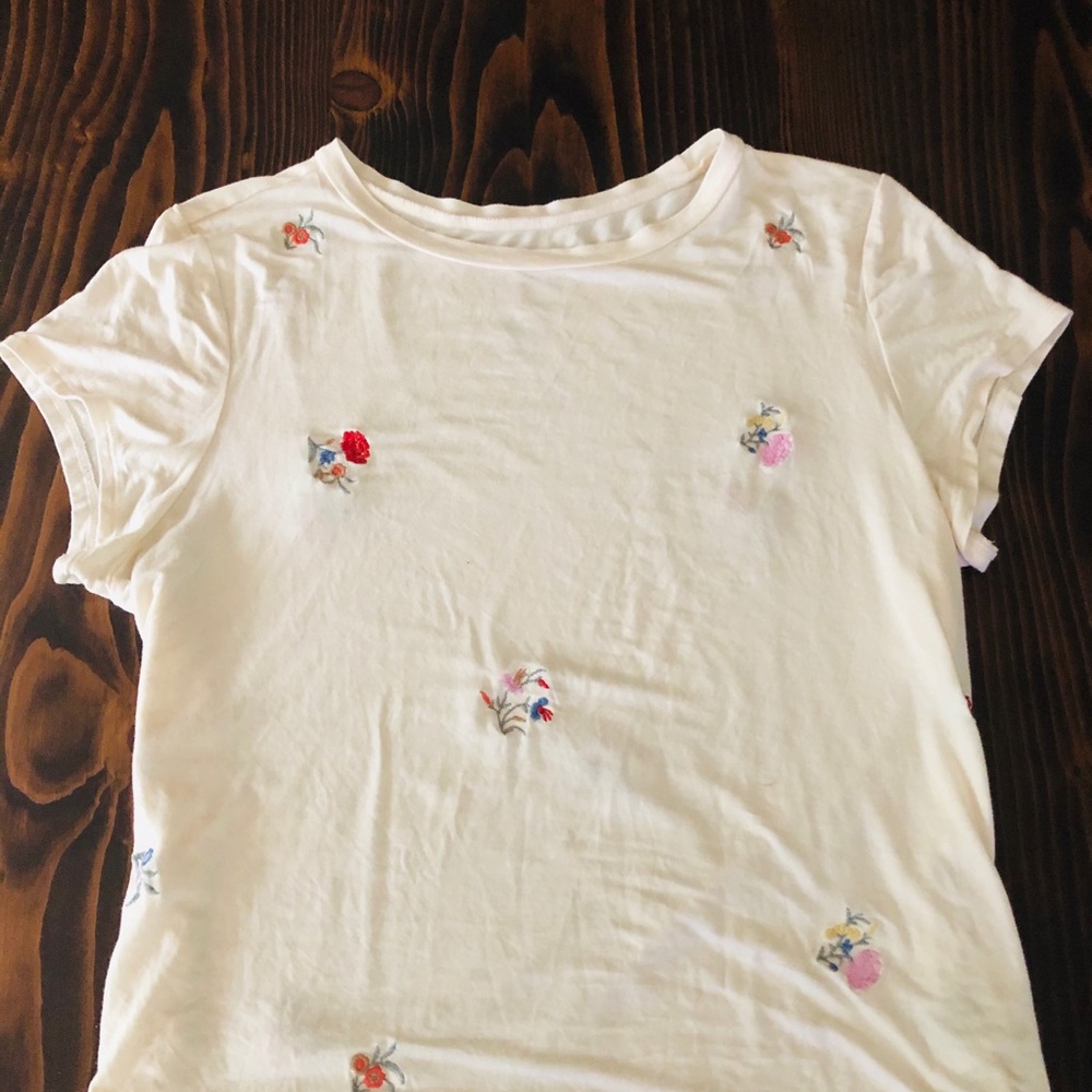 Embroidered Tee